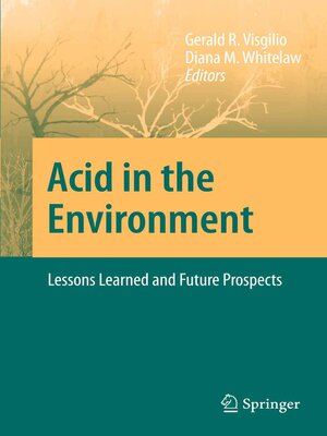 cover image of Acid in the Environment